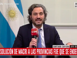 Santiago Cafiero le respondió a Larreta: Estamos reparando una inequidad de Macri