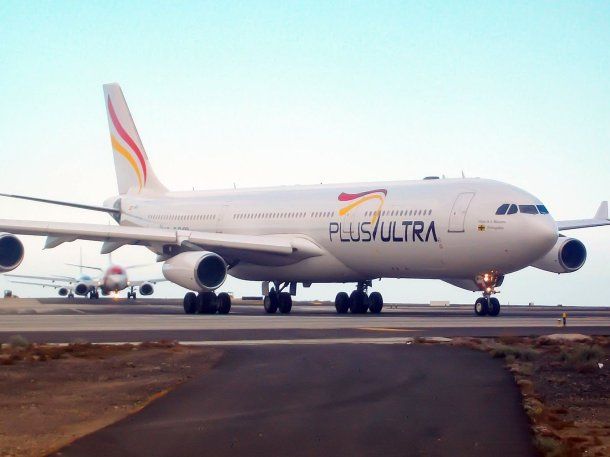 La aerolínea española Plus Ultra a Argentina con vuelos entre el Aeropuerto de Ezeiza y el de Madrid La aerolínea española Plus Ultra a Argentina con vuelos entre el Aeropuerto de Ezeiza y el de Madrid