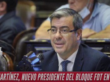 Germán Martínez será el nuevo presidente del bloque del Frente de Todos
