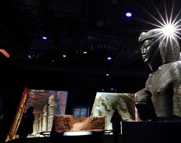 Ramsés II salió por primera vez de Egipto para ser exhibido en París