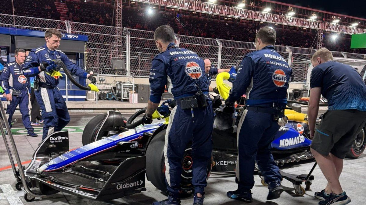 Gran trabajo de Franco Colapinto en el Gran Premio de Las Vegas: terminó en el puesto 14 tras largar desde los boxes