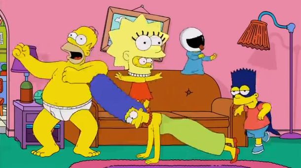 Los Simpsons tienen su versión del Harlem Shake.jpg