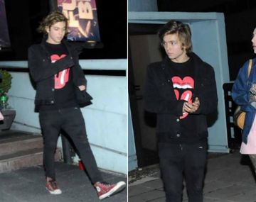 Candelaria TInelli y Franco Masini, juntas