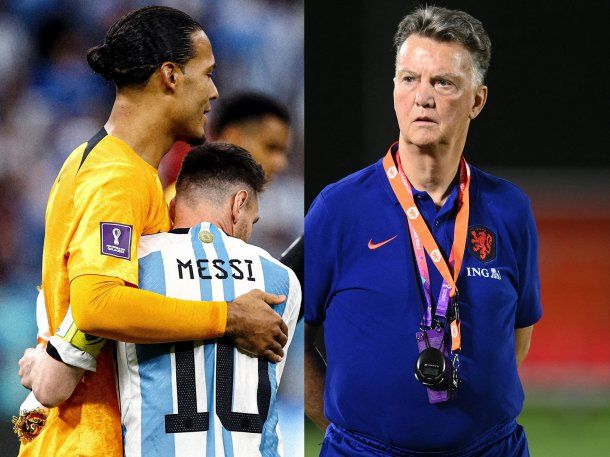Jugadores de Países Bajos, contra las polémicas declaraciones de Van Gaal: defendieron a Messi