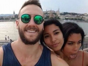 La foto de la polémica en las redes sociales