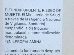 un viral de whatsapp alerta sobre un droga prohibida en el pais hace 15 anos un viral de whatsapp alerta sobre un droga prohibida en el pais hace 15 anos