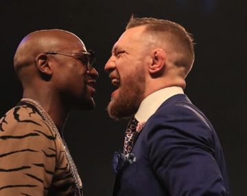 Mayweather y McGregor, cara a cara