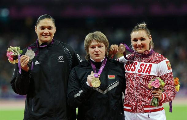 Le sacaron la medalla de oro a una lanzadora bielorrusa por doping