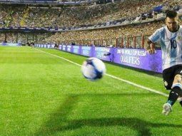 Boca prepara una bandera de Messi para colgar en el partido ante Mineiro
