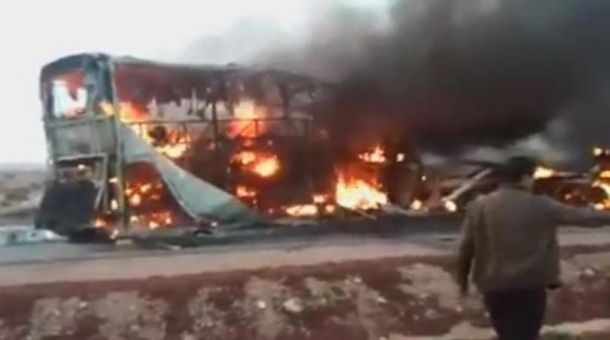 Un micro chocó contra un camión en Marruecos y murieron 31 personas