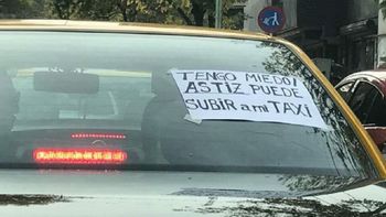 El original repudio de un taxista al fallo del 2x1 El original repudio de un taxista al fallo del 2x1