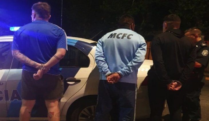 Barras de Independiente hicieron pintadas en el estadio de Racing