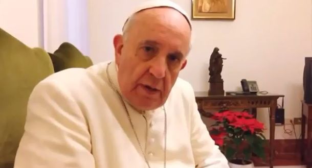 El mensaje que el Papa grabó con un smartphone