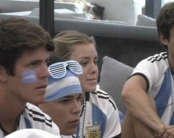 Así se vive el partido de Argentina ante Polonia en la casa de Gran Hermano