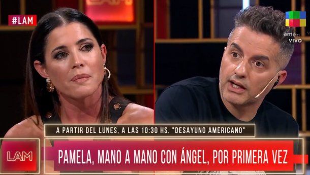 Pamela David fue a LAM: se viralizó un video donde recuerdan acusaciones de cuernos y peleas