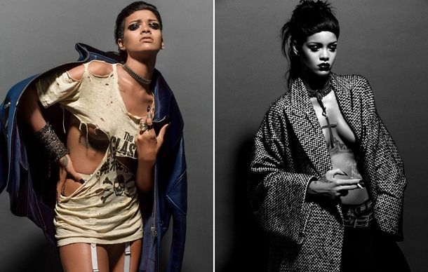 Rihanna posó para una prestigiosa revista