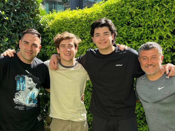 En medio de los rumores, Franco Colapinto se mostró en Mónaco con el hijo de Briatore