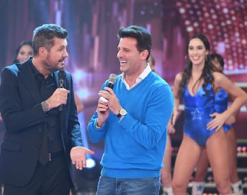 Tinelli condujo Showmatch a medias con Listorti.Foto: Jorge Luengo