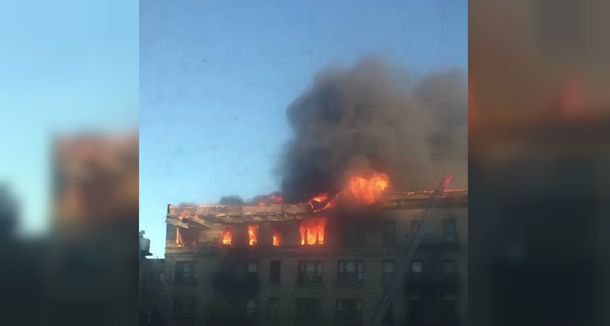 El edificio estaba desocupado