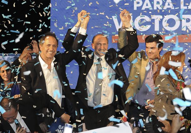 A días de las elecciones en Santa Fe, Daniel Scioli se mostró con Omar Perotti