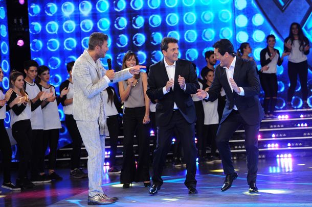 VIDEO: Massa se animó a dar los primeros pasos de baile en Showmatch