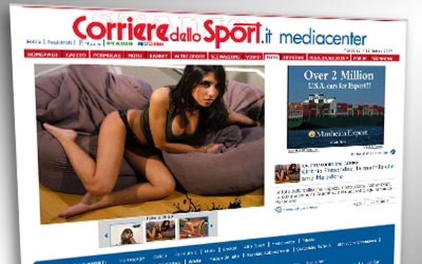 Cinthia Fernandez Corriere Sport