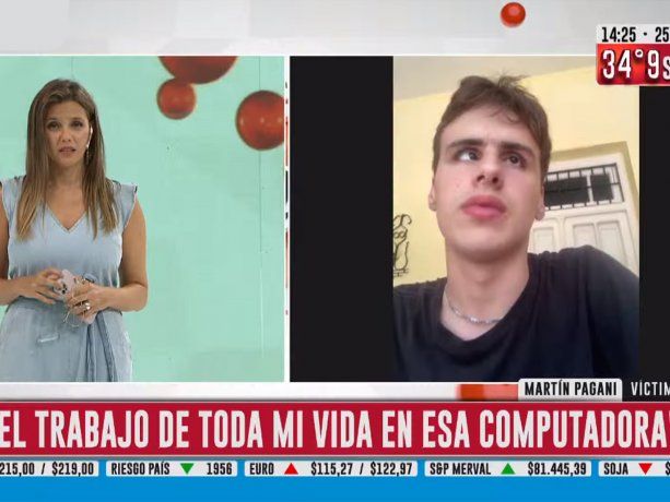 Santa Fe: es ciego y pide ayuda para encontrar la computadora que le robaron