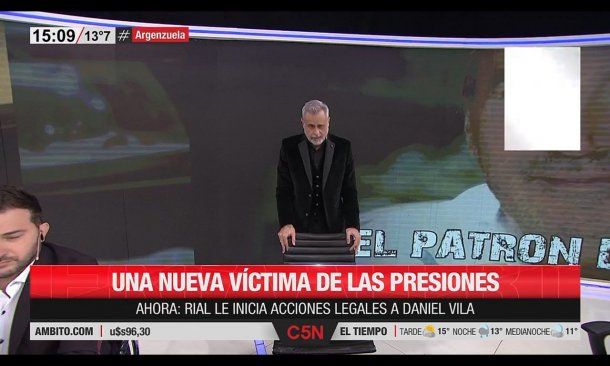 Jorge Rial anunció que iniciará acciones legales contra Daniel Vila por las amenazas