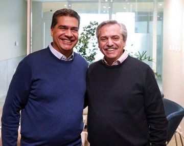 Alberto Fernández y &nbsp;Jorge Capitanich&nbsp;