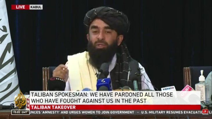 Afganistán: los talibanes dan una conferencia de prensa