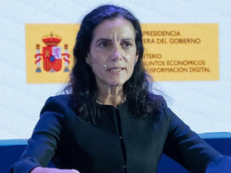 La ministra de Economía y Finanzas, Azucena Arbeleche, disertó en una conferencia CAF sobre la transformación energética de Uruguay. La ministra de Economía y Finanzas, Azucena Arbeleche, disertó en una conferencia CAF sobre la transformación energética de Uruguay.