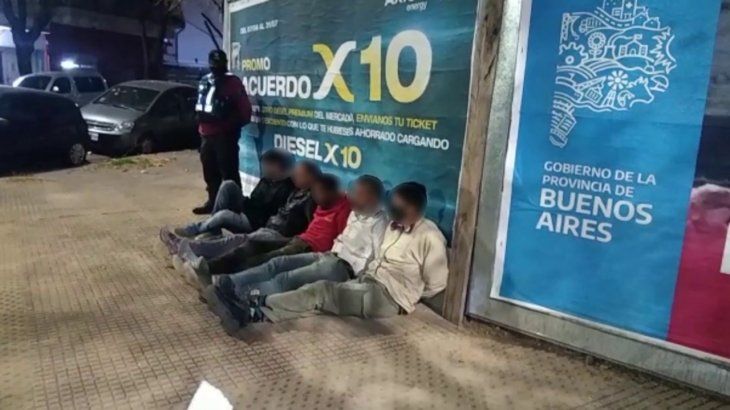 Cinco detenidos en Villa Urquiza por robar materiales y herramientas en una obra en construcción