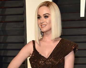 Katy Perry se animó y se cortó el pelo