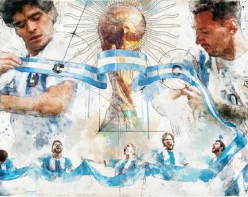 Un argentino ganó el concurso de arte organizado por la FIFA y viajará a Qatar