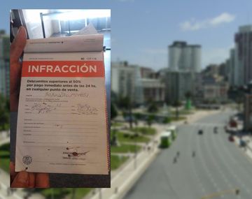 Se enojó porque lo multó y le dio una trompada