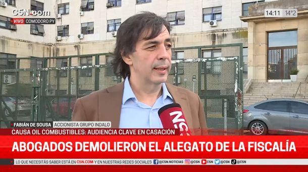 Persecución a Indalo: para Fabián De Sousa, el objetivo era dinamitar el Grupo