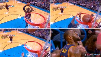 video: lebron james la quiso volcar, erro y termino al piso video: lebron james la quiso volcar, erro y termino al piso