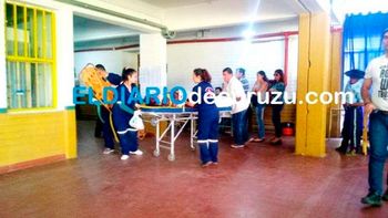 mujer de 74 anos fue a votar, cayo por unas escaleras y quedo grave mujer de 74 anos fue a votar, cayo por unas escaleras y quedo grave