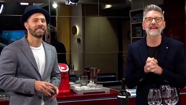 Luis Novaresio abrió su programa con su flamante marido, Braulio Bauab