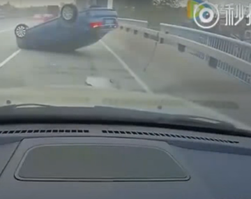 VIDEO: Se quiso cambiar de carril