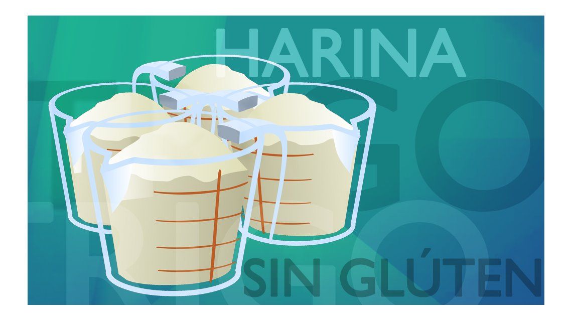 Las opciones sin gluten para reemplazar la harina de trigo