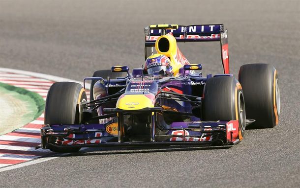 Webber fue el más rápido en la clasificación en el GP de Japón