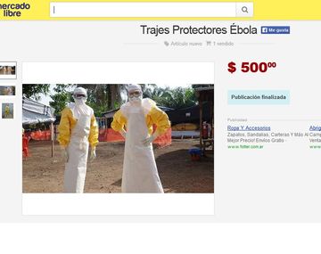 Ofrecen trajes protectores en el país a través de sitios web