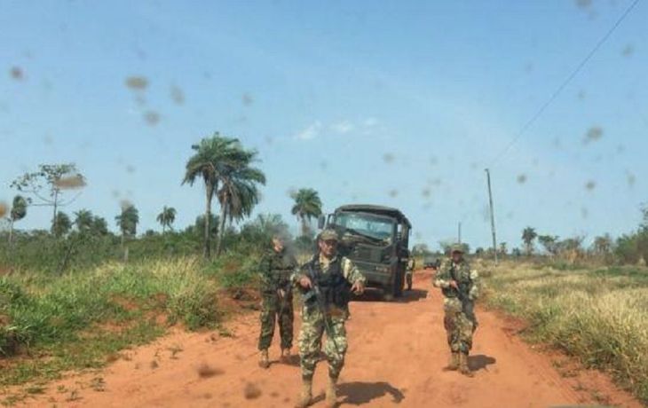 Conmoción por un ataque guerrillero