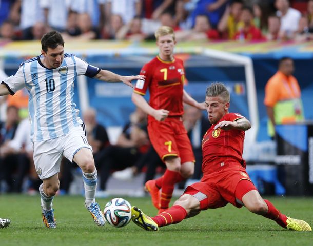 Argentina eliminó a Bélgica en los cuartos de final de Brasil 2014