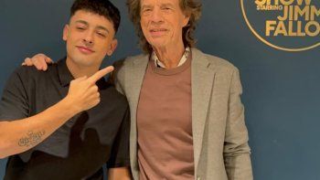 viral: el cruce entre trueno y mick jagger en nueva york que exploto en redes viral: el cruce entre trueno y mick jagger en nueva york que exploto en redes