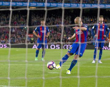 Así fue la ejecución del penal de Javier Mascherano ante Osasuna