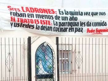 La parroquía queda en González Catan