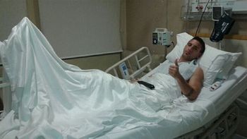 hablo ham, el chico fracturado por tevez: voy a salir adelante hablo ham, el chico fracturado por tevez: voy a salir adelante