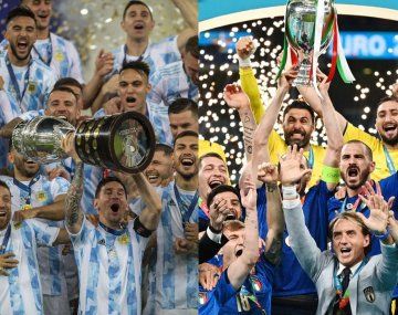 Argentina ya está en Londres para la Finalissima contra Italia